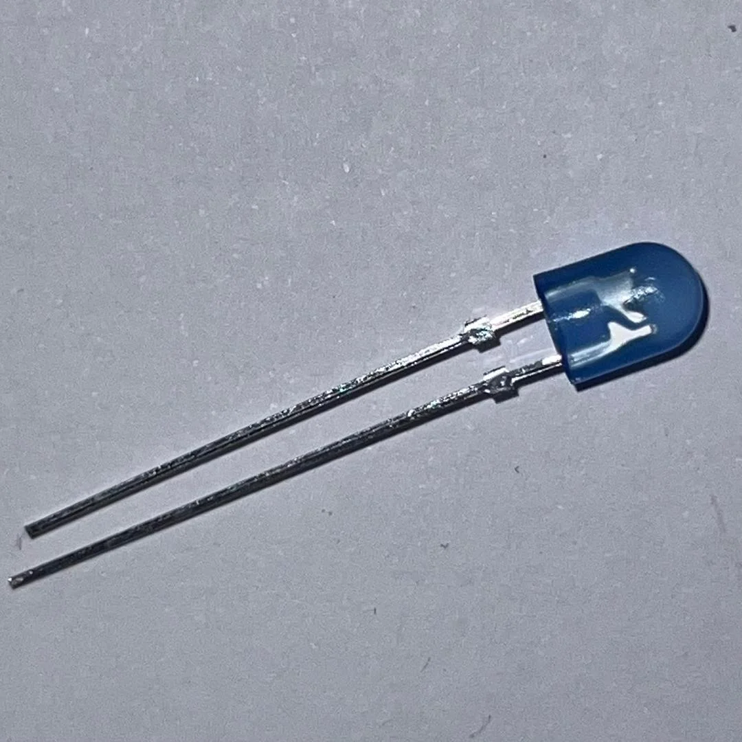 LED اووال آبی رنگ